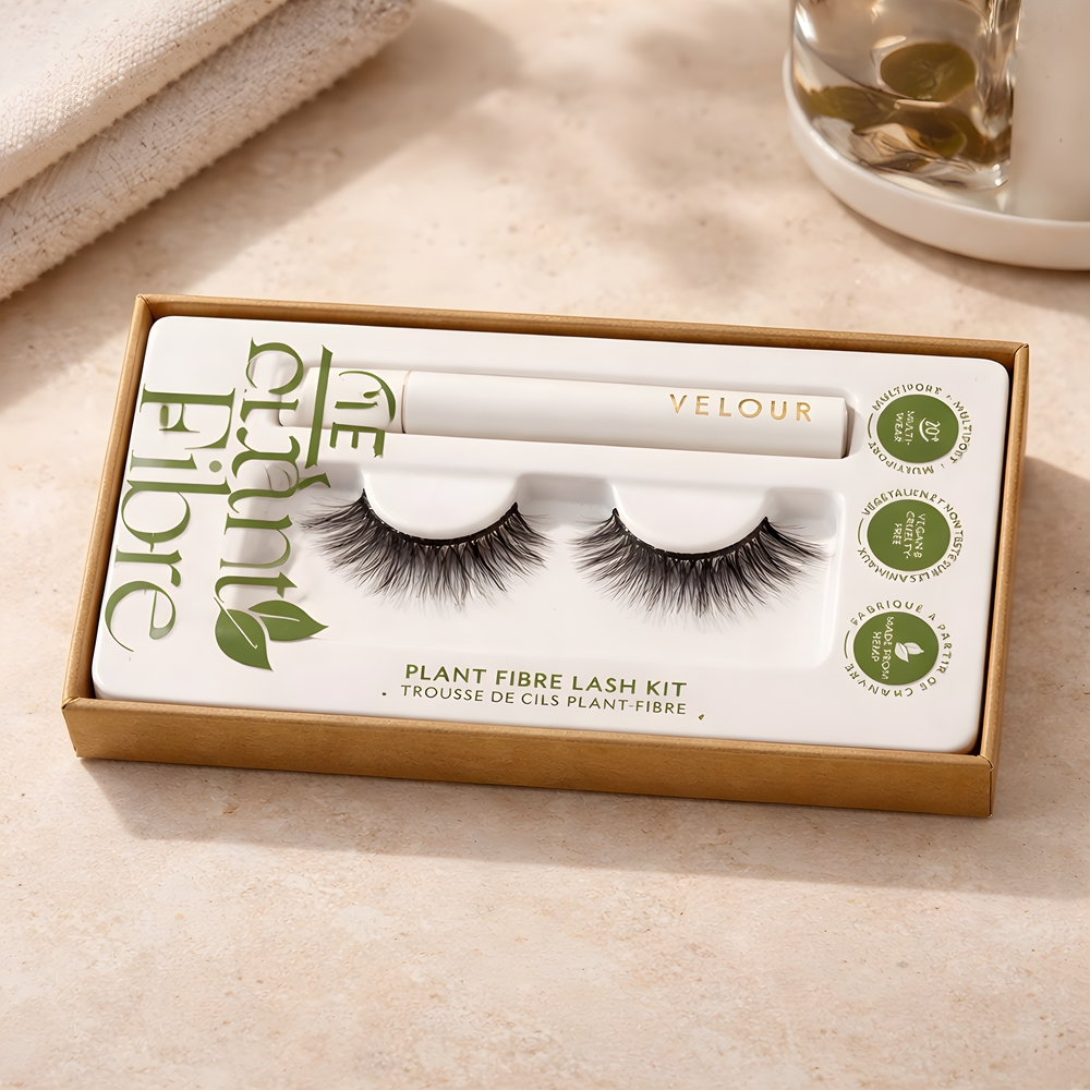 Velour Plant Fibre Lash Kit - Black